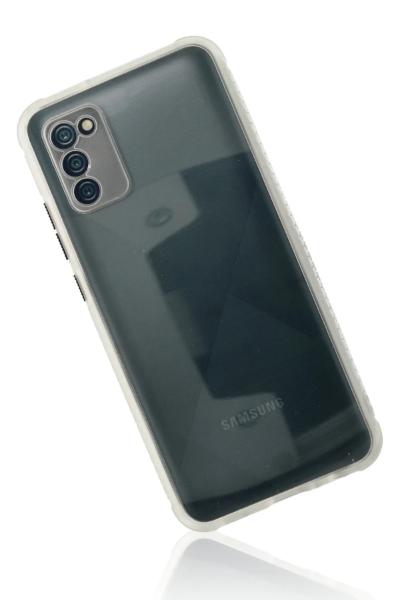 Newface Samsung Galaxy A02S Kılıf Miami Şeffaf Silikon - Şeffaf resmi