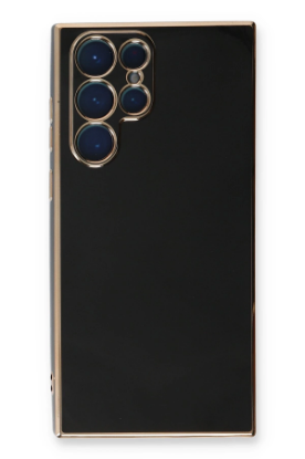 Newface Samsung Galaxy S22 Ultra Kılıf Volet Silikon - Siyah resmi