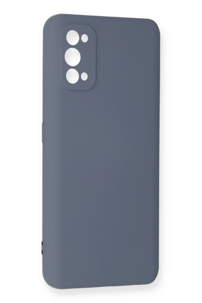 Newface Realme 7 Pro Kılıf Nano içi Kadife Silikon - Gri resmi