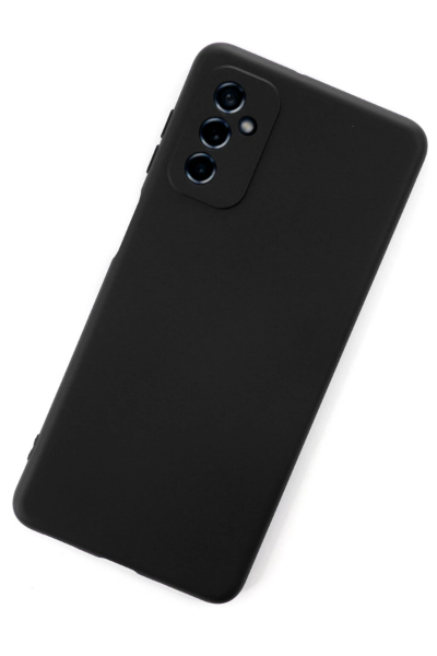 Newface Samsung Galaxy M52 5G Kılıf Nano içi Kadife Silikon - Siyah resmi