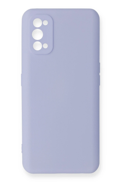 Newface Realme 7 Pro Kılıf Nano içi Kadife Silikon - Lila resmi