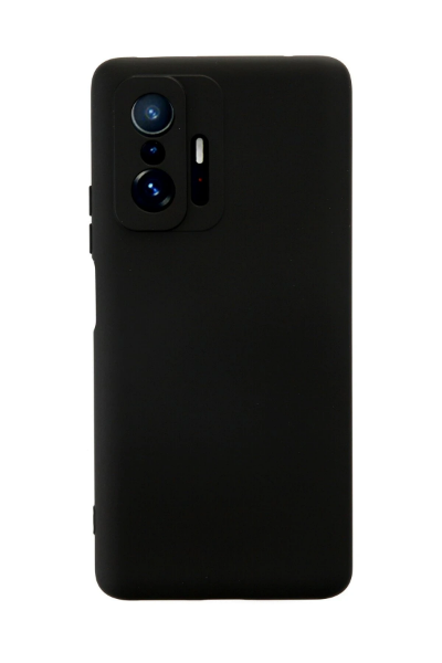 Newface Xiaomi Mi 11T Pro Kılıf Nano içi Kadife Silikon - Siyah resmi