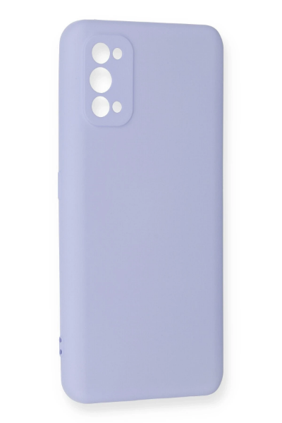 Newface Realme 7 Pro Kılıf Nano içi Kadife Silikon - Lila resmi