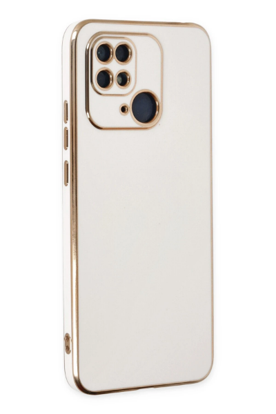 Newface Xiaomi Redmi 10C Kılıf Volet Silikon - Beyaz resmi