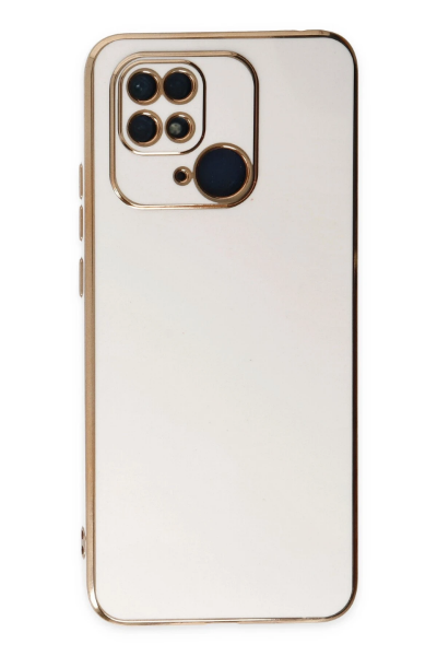 Newface Xiaomi Redmi 10C Kılıf Volet Silikon - Beyaz resmi