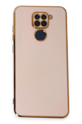 Newface Xiaomi Redmi Note 9 Kılıf Volet Silikon - Pembe resmi