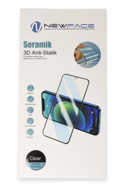 Newface Xiaomi Redmi Note 13 4G 3D Antistatik Seramik Nano Ekran Koruyucu resmi