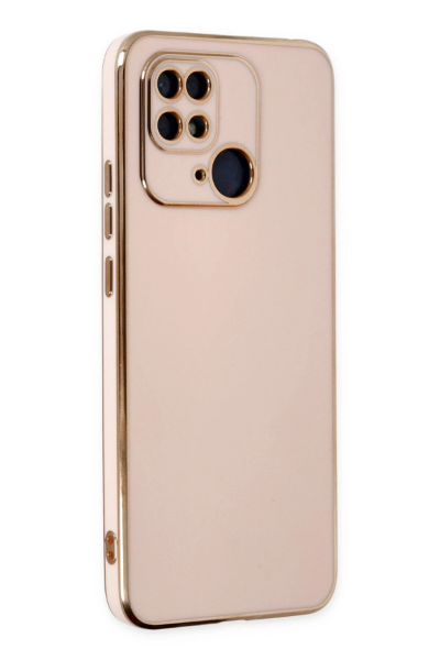 Newface Xiaomi Redmi 10C Kılıf Volet Silikon - Pembe resmi