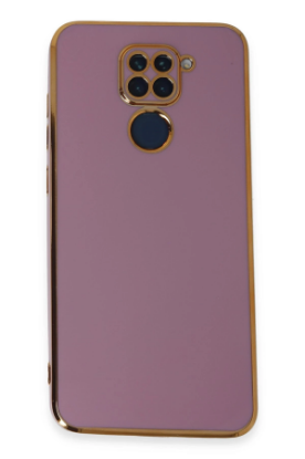 Newface Xiaomi Redmi Note 9 Kılıf Volet Silikon - Mor resmi