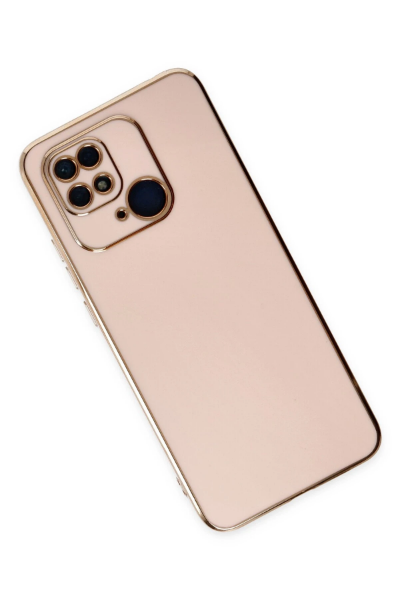 Newface Xiaomi Redmi 10C Kılıf Volet Silikon - Pembe resmi