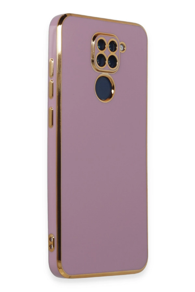 Newface Xiaomi Redmi Note 9 Kılıf Volet Silikon - Mor resmi