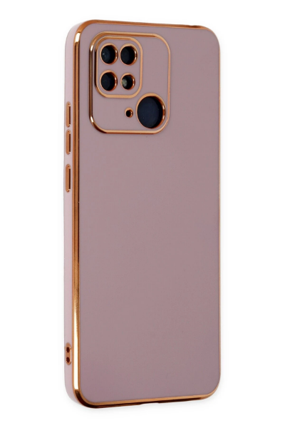 Newface Xiaomi Redmi 10C Kılıf Volet Silikon - Mor resmi