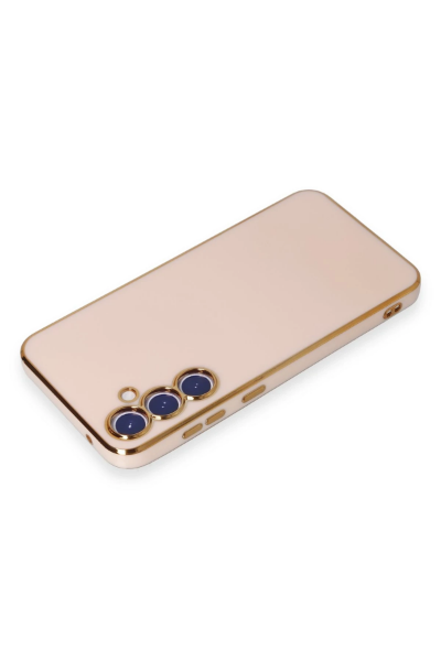 Newface Samsung Galaxy S23 FE Kılıf Volet Silikon - Pembe resmi