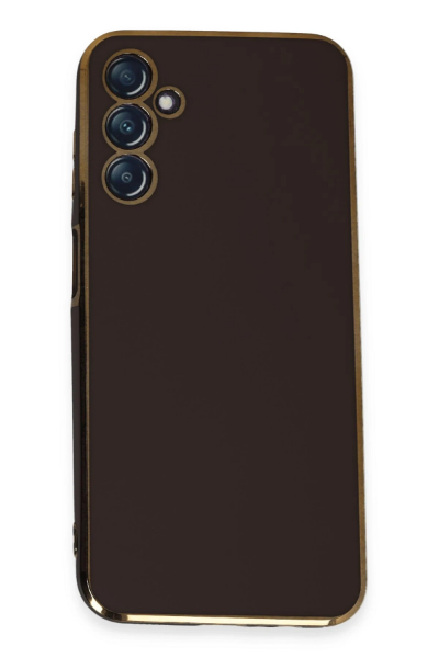 Newface Samsung Galaxy M14 5G Kılıf Volet Silikon - Siyah resmi