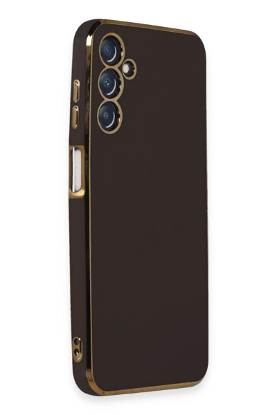 Newface Samsung Galaxy M14 5G Kılıf Volet Silikon - Siyah resmi