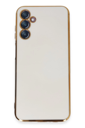 Newface Samsung Galaxy M14 5G Kılıf Volet Silikon - Beyaz resmi