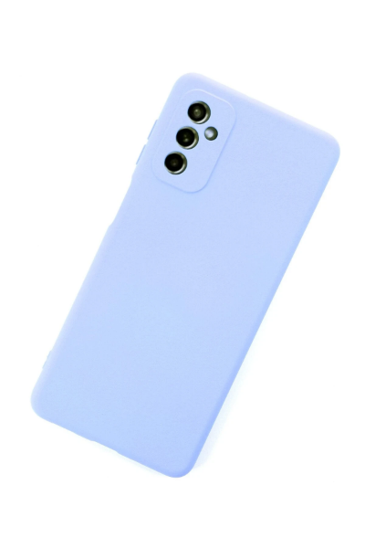 Newface Samsung Galaxy M52 5G Kılıf Nano içi Kadife Silikon - Lila resmi
