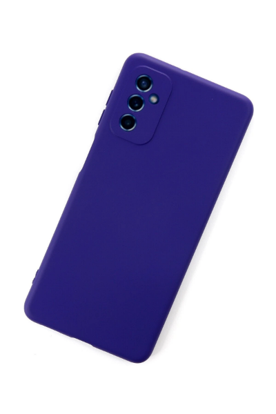 Newface Samsung Galaxy M52 5G Kılıf Nano içi Kadife Silikon - Mor resmi