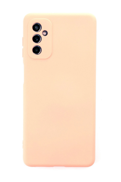 Newface Samsung Galaxy M52 5G Kılıf Nano içi Kadife Silikon - Pudra resmi