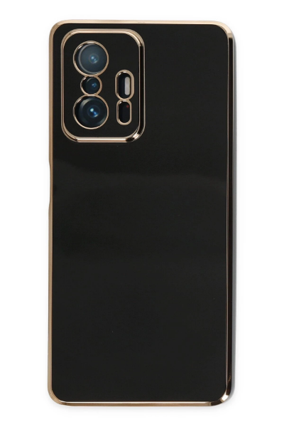 Newface Xiaomi Mi 11T Pro Kılıf Volet Silikon - Siyah resmi