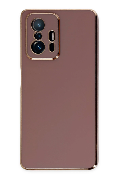 Newface Xiaomi Mi 11T Pro Kılıf Volet Silikon - Kırmızı resmi