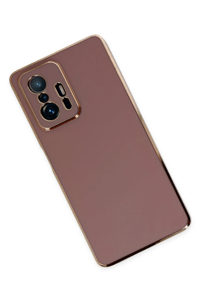 Newface Xiaomi Mi 11T Pro Kılıf Volet Silikon - Kırmızı resmi
