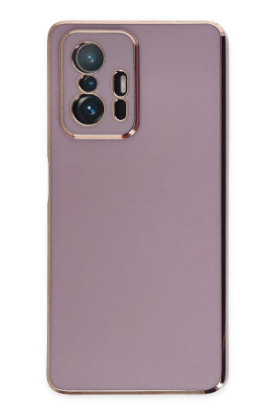 Newface Xiaomi Mi 11T Pro Kılıf Volet Silikon - Mor resmi