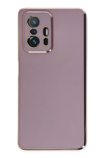 Newface Xiaomi Mi 11T Pro Kılıf Volet Silikon - Mor resmi