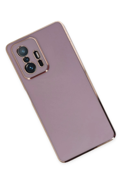 Newface Xiaomi Mi 11T Pro Kılıf Volet Silikon - Mor resmi