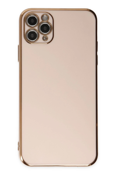 Newface iPhone 11 Pro Max Kılıf Volet Silikon - Pembe resmi