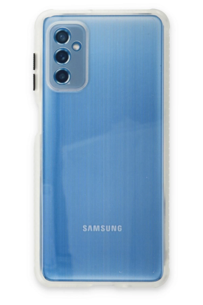 Newface Samsung Galaxy M52 5G Kılıf Miami Şeffaf Silikon - Şeffaf resmi