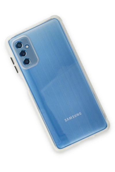Newface Samsung Galaxy M52 5G Kılıf Miami Şeffaf Silikon - Şeffaf resmi