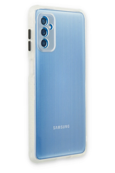 Newface Samsung Galaxy M52 5G Kılıf Miami Şeffaf Silikon - Şeffaf resmi