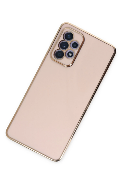 Newface Samsung Galaxy A52 Kılıf Volet Silikon - Pembe resmi