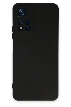 Newface Xiaomi Redmi Note 11 Pro Plus 5G Kılıf Nano içi Kadife Silikon - Siyah resmi