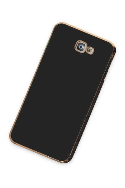 Newface Samsung Galaxy J7 Prime Kılıf Volet Silikon - Siyah resmi