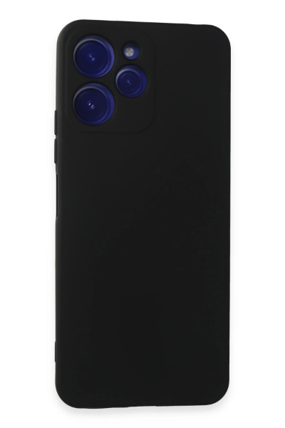 Newface Xiaomi Redmi 12 Kılıf Nano içi Kadife Silikon - Siyah resmi