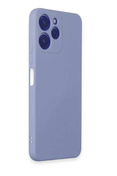 Newface Xiaomi Redmi 12 Kılıf Nano içi Kadife Silikon - Lila resmi
