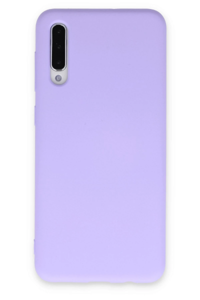 Newface Samsung Galaxy A30S Kılıf Nano içi Kadife Silikon - Lila resmi