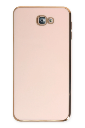 Newface Samsung Galaxy J7 Prime Kılıf Volet Silikon - Pembe resmi