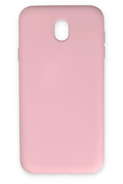 Newface Samsung Galaxy J7 Pro / J730 Kılıf Nano içi Kadife Silikon - Pudra resmi
