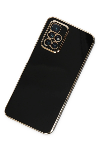Newface Xiaomi Redmi 10 2022 Kılıf Volet Silikon - Siyah resmi