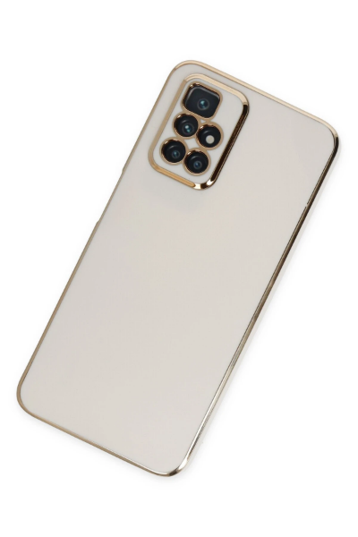 Newface Xiaomi Redmi 10 2022 Kılıf Volet Silikon - Beyaz resmi