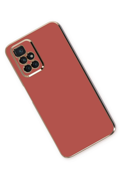 Newface Xiaomi Redmi 10 2022 Kılıf Volet Silikon - Kırmızı resmi