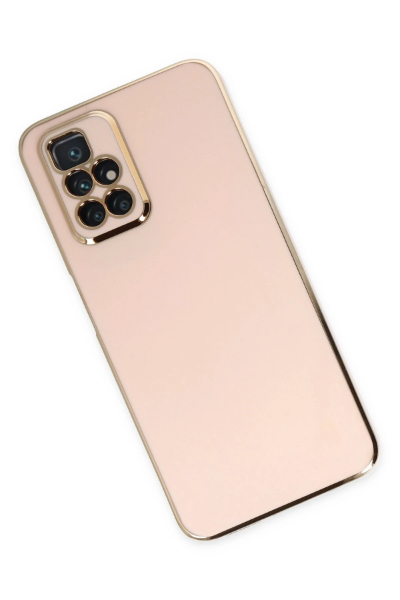Newface Xiaomi Redmi 10 2022 Kılıf Volet Silikon - Pembe resmi