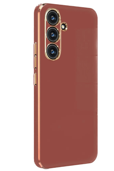 Newface Samsung Galaxy M34 5G Kılıf Volet Silikon - Kırmızı resmi