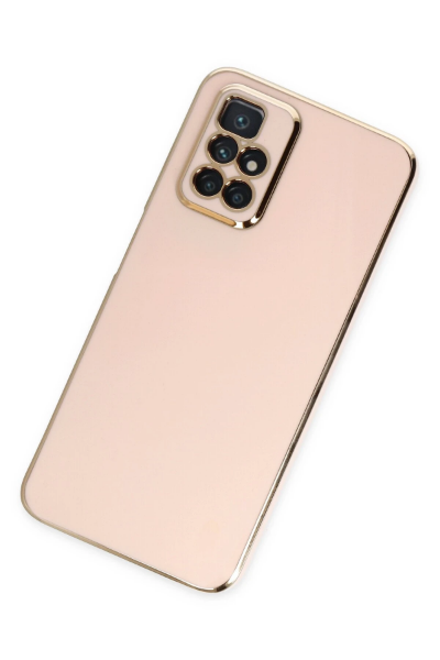 Newface Xiaomi Redmi 10 2022 Kılıf Volet Silikon - Pembe resmi