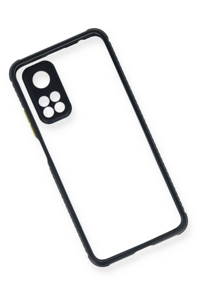 Newface Xiaomi Mi 10T Pro Kılıf Miami Şeffaf Silikon - Lacivert resmi
