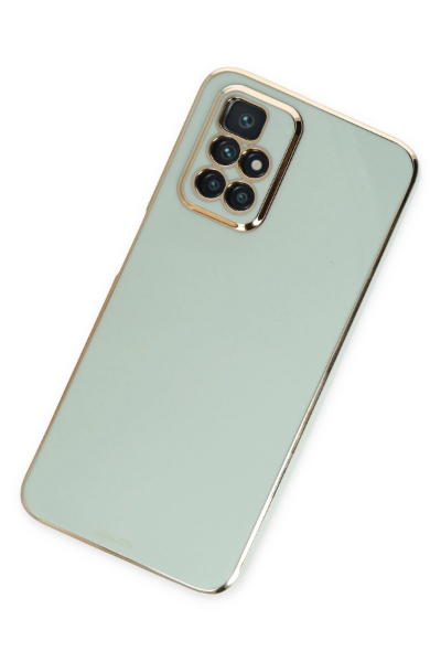 Newface Xiaomi Redmi 10 2022 Kılıf Volet Silikon - Açık Yeşil resmi
