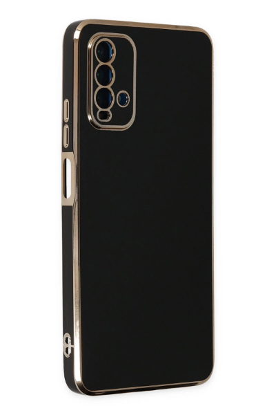 Newface Xiaomi Redmi 9T Kılıf Volet Silikon - Siyah resmi